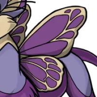 Butterfly wings male mutation of undefined