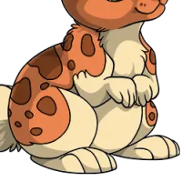 Merle Body female mutation of Lepus