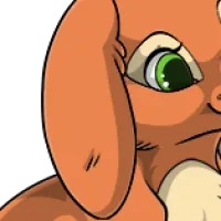 Solid Mini Lop Ears female mutation of Lepus