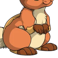 Black-Footed Ferret Body female mutation of Lepus