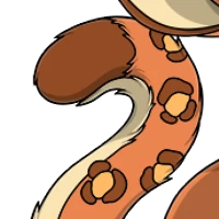 Snow Leopard Tail 2 female mutation of undefined