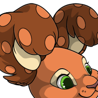 Huge Fluffy Polkadot Ears female mutation of undefined