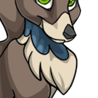 Painted Dog Chest Fur female mutation of undefined