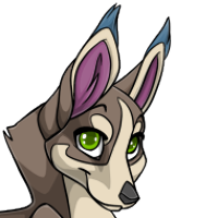 Lynx Eared Husky Head female mutation of undefined