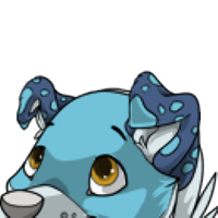 Spotty Floppy Ears male mutation of Mustela