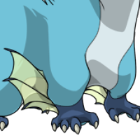 Sharp Legfins female mutation of Mustela