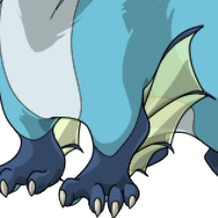 Sharp Legfins male mutation of Mustela