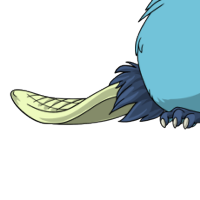 Beaver Tail female mutation of Mustela