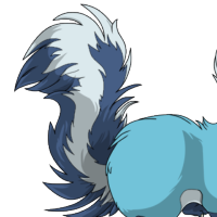 Skunk Tail female mutation of Mustela