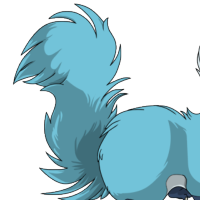 Solid Skunk Tail female mutation of Mustela