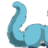 Solid Tail female mutation of Mustela