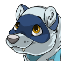 Masked Head male mutation of Mustela