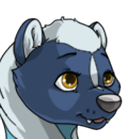 Skunk Head female mutation of Mustela