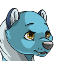 Solid Head female mutation of Mustela