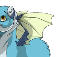 Dragon Wings male mutation of Mustela