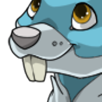 Beaver Teeth male mutation of Mustela