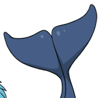 Dolphin Tail male mutation of Mustela