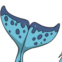 Spotted Dolphin Tail female mutation of Mustela