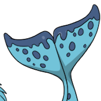 Spotted Dolphin Tail male mutation of Mustela