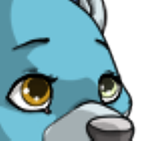 Heterochromia female mutation of Mustela