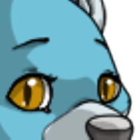 Split Pupils female mutation of Mustela