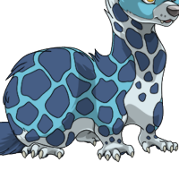 Giraffe Body female mutation of Mustela