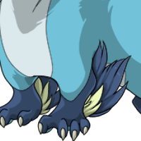 Bicolor Leg Fur male mutation of Mustela