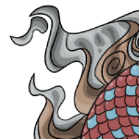 Flaming Dorsal Fin female mutation of undefined