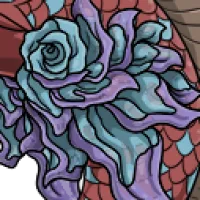 Floral Side Fins male mutation of undefined