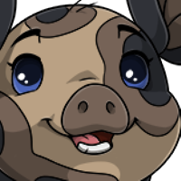 Bicolor Blotched Head female mutation of Porcus