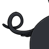 Medium Length Tail female mutation of Porcus