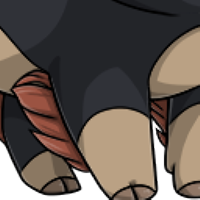 Leg Tufts female mutation of Porcus