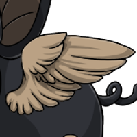 Feathered Wings male mutation of Porcus