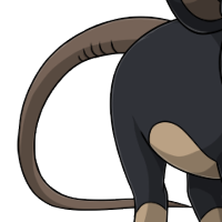 Rat Tail female mutation of Porcus