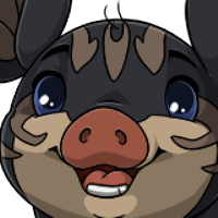 Tabby Head male mutation of Porcus