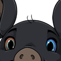 Heterochromia Kitty Eyes male mutation of Porcus