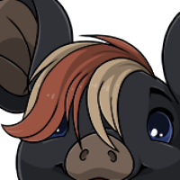 Bicolor Forelock male mutation of Porcus