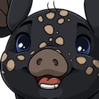 Spotty Head male mutation of Porcus