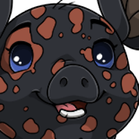 Dalmatian Head female mutation of Porcus