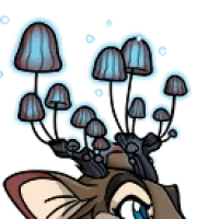 Glowing Fungi Antlers female mutation of undefined