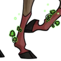 Toxic Glowing Fungi Legs female mutation of undefined