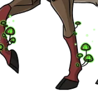 Toxic Glowing Fungi Legs male mutation of undefined