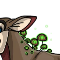 Toxic Glowing Fungi Mane male mutation of undefined