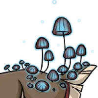 Glowing Fungi Tail male mutation of undefined