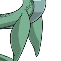 Sea Monster Fins female mutation of Serpentes