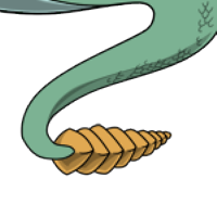 Rattle Tail male mutation of Serpentes