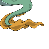 Wavy Tailfin male mutation of Serpentes