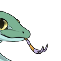 Striped Tongue female mutation of Serpentes