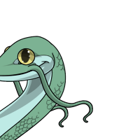 Short Whiskers male mutation of Serpentes