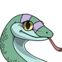 Broad Striped Head female mutation of Serpentes